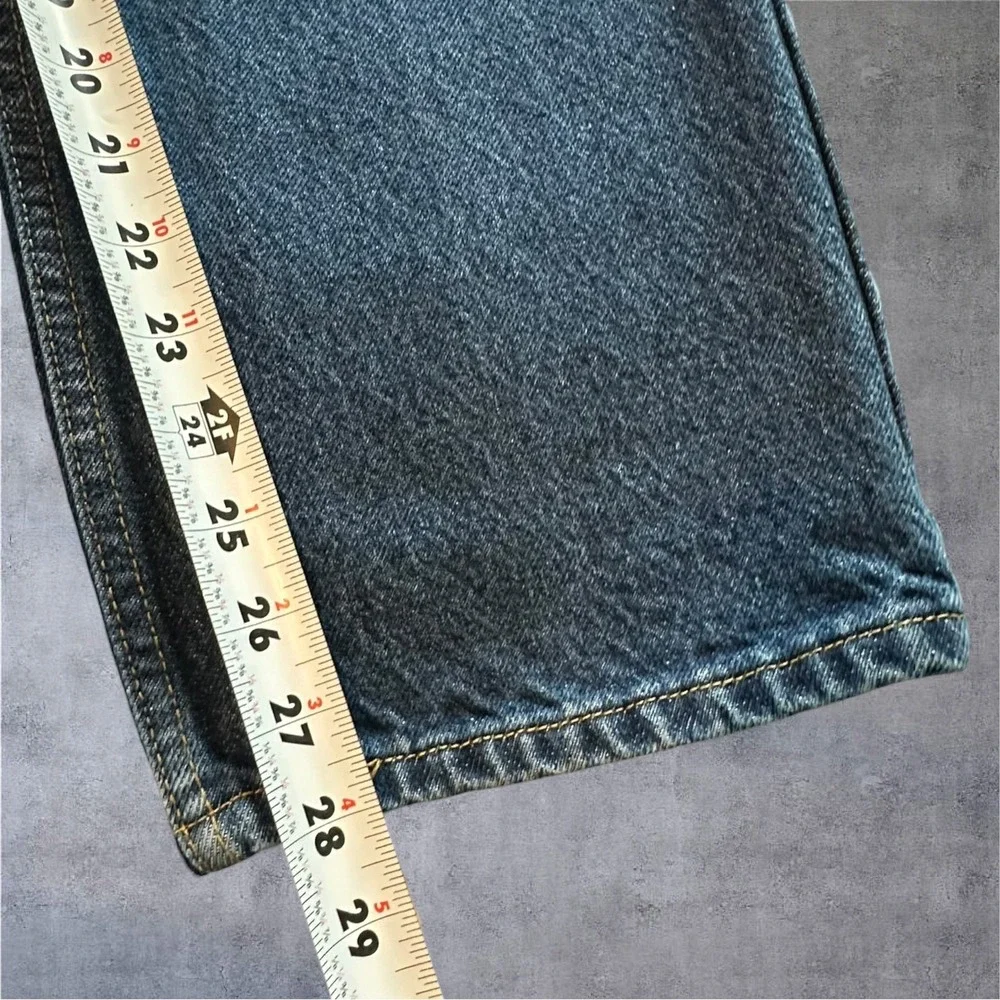 Vintage Unique Minimalist Levi's 505 Regular Fit Jeans Men's 32x28‎ Blank Pocket